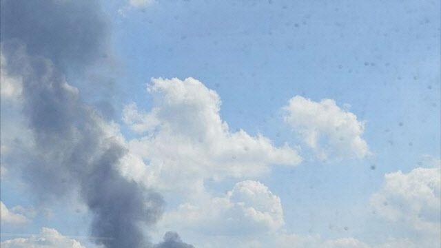 강남 세곡동 화훼단지 비닐하우스서 불…잔불 진화 중