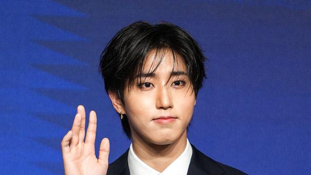 [포토] 스트레이 키즈 한, 깜찍한 '깨물 하트'