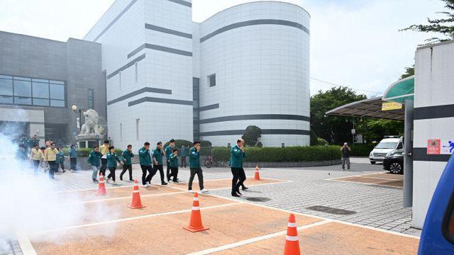 동두천시, 주민들과 함께 민방위 대피 훈련