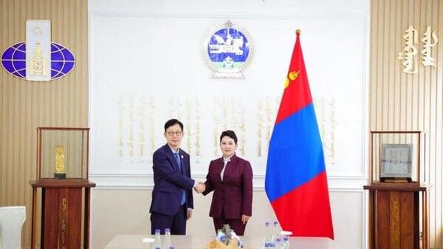 외교 1차관, 몽골 외교장관 예방…
