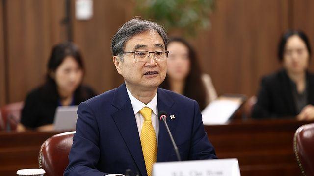 조현 외교장관, 美국무와 회동…한미정상회담 사흘 앞 의제조율