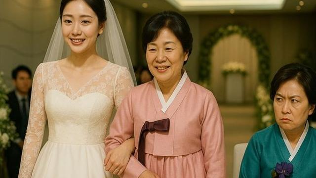 “아빠 돌아가셔서 결혼식 날 엄마랑 신부 입장했는데, 시어머니가 개념 없대요”