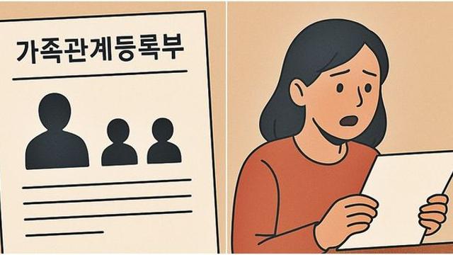 “내가 낳은 적도 없는 남자 2명이 내 호적에... 충격적인 사실을 알게 됐습니다”
