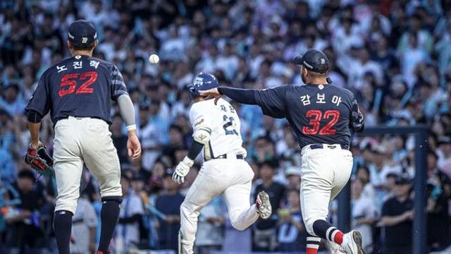 '친정팀 상대로 한 노진혁 선택→실책으로 귀결' 롯데, 12연패 늪으로