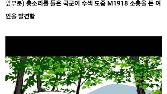 어느 웹툰의 디테일한 총기 고증