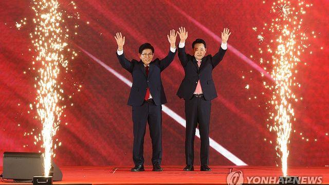 與, 국힘 전대에 