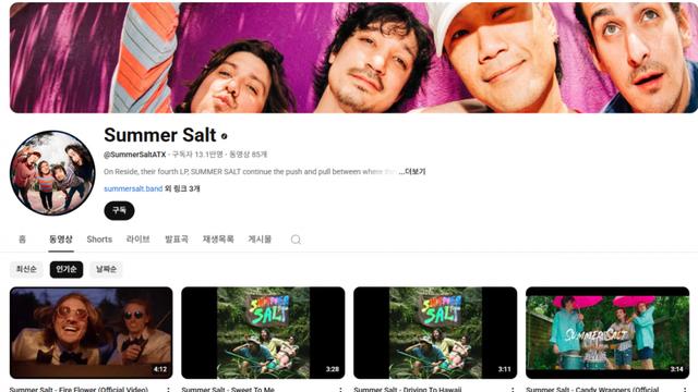 국뽕 특이점이 와버린 미국 인디밴드