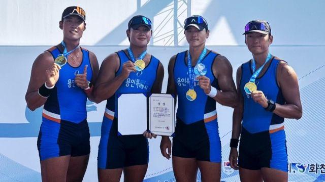 용인시청, 대통령기조정 남일반 쿼드러플스컬 시즌 4관왕