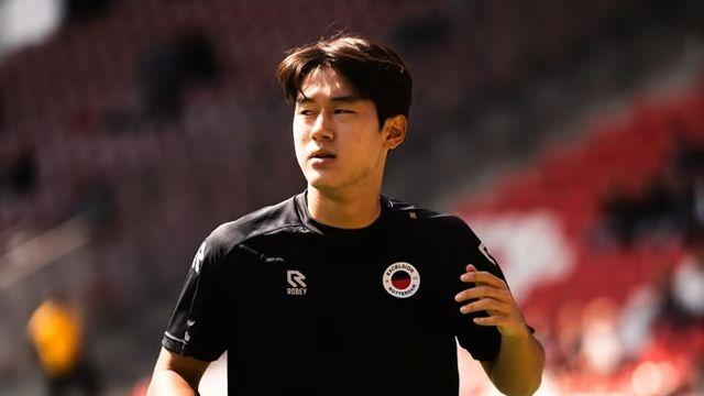윤도영, 유럽 데뷔 3경기 만에 첫 골…팀은 1-4 완패