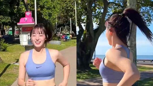 치어리더 하지원, 꽉끼는 레깅스핏…아찔한 몸매 '폭발'