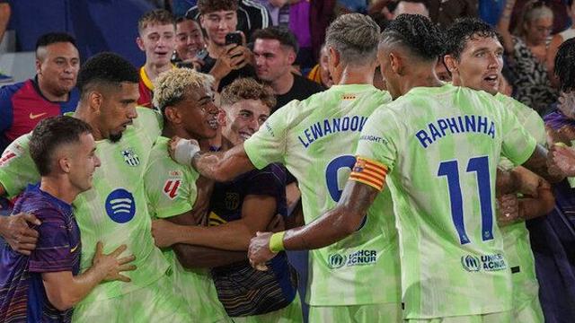 바르셀로나, 레반테에 3-2 역전 드라마…라리가 개막 2연승