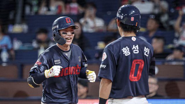 사실 '거포' 내야수였나...클라이맥스에 각성한 롯호준→5G 장타율 0.778 [IS 피플]