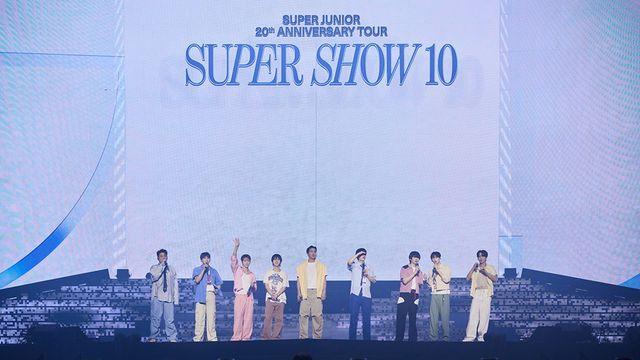 찬란한 슈퍼주니어의 20년, 콘서트의 새 기준 세운 '슈퍼쇼 10' [종합]