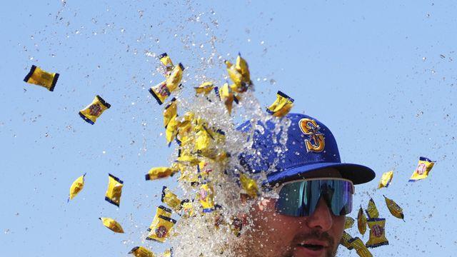 '오타니 보고 있나' 롤리, 2021년 KC 페레스 넘었다…MLB 포수 단일 시즌 홈런 신기록