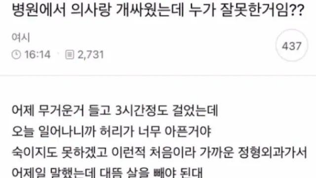 의사랑 싸운 여시
