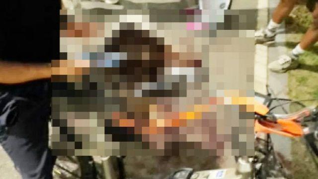 전기자전거에 개 매달고 죽을 때까지 달린 견주…