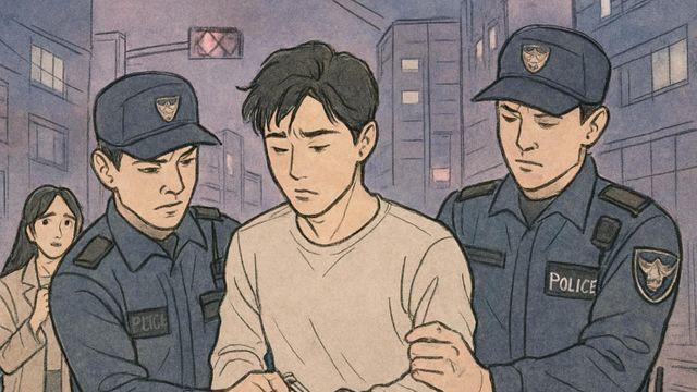 길거리서 동거녀 머리채 잡고 폭행한 20대…잡고보니 수배범