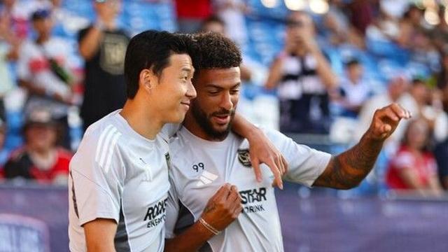 LAFC 손흥민, 전반 6분 프리킥 환상골…MLS 데뷔골 폭발