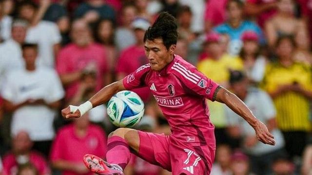 MLS '젊은피' 정상빈, 시즌 첫 도움…세인트루이스 2-3 역전패