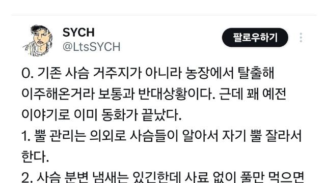 사슴이랑 같이 산다는 아파트 근황