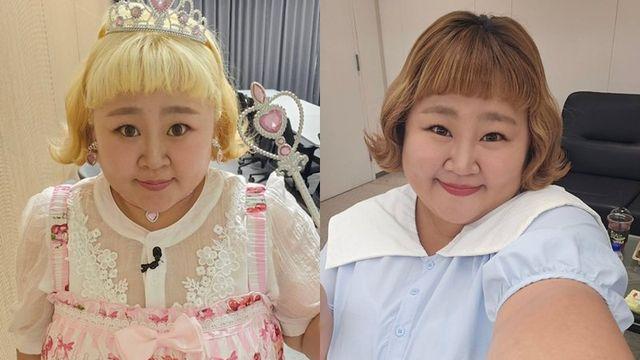 홍윤화, 27kg 감량 성공…달라진 턱선 [DA★]