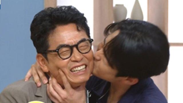 박민수 방송 중 뽀뽀…상대는 아빠 “인생 롤모델” (아침마당)