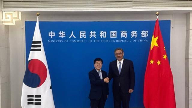 中상무부장, 李대통령 특사단에 