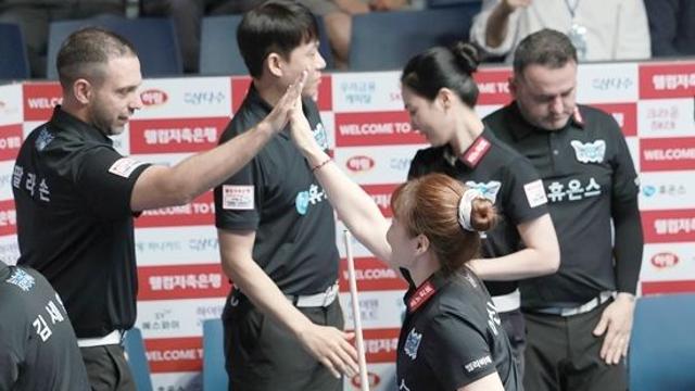 PBA팀리그 2R 우승경쟁 막판 혼전…“3연승 휴온스 2위로” 1위 하나카드 1점차 추격