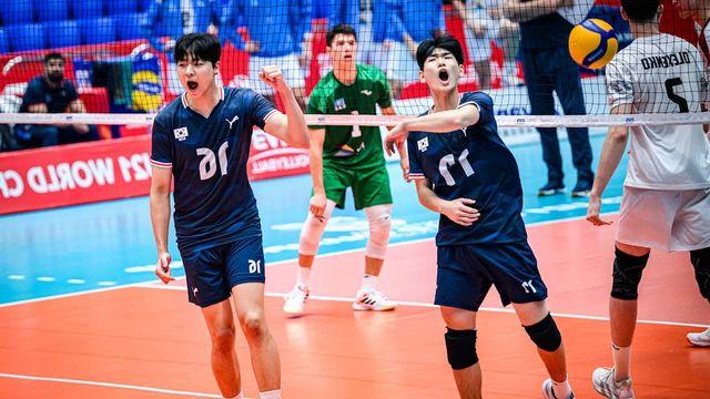 U-21 남자배구, 세계선수권서 카자흐스탄에 패하고도 16강 진출