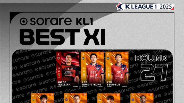 ‘전북 상대로 12초 만에 득점’ 포항 조르지, K리그1 27R MVP [공식발표]