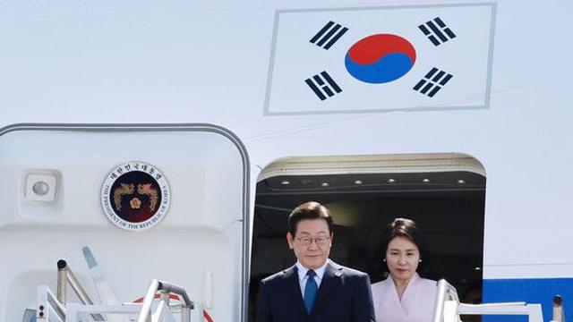 이 대통령, 美 서재필기념관 방문…현직 대통령으로는 26년 만