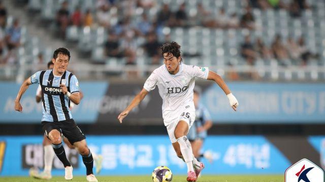 [공식발표] ‘무릎 부상’ 백가온, U-20 대표팀 낙마…백인우 IN