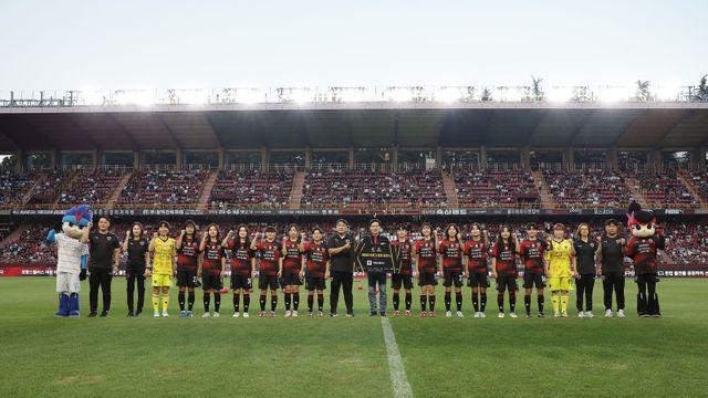 포항 女 축구팀, 퀸컵 우승 도전장…“프로 같은 마음으로 최선 다하겠다”