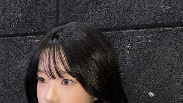 조유리, 청순미 넘치는 블랙 헤어 스타일로 시선 집중