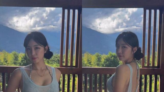 치어리더 안지현, 시선 사로잡는 뒤태…시스루 패션