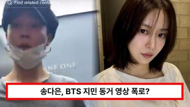 송다은, BTS 지민 동거 영상 폭로?...4년 열애설 증거 총정리 (+틱톡, 집)