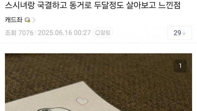 일본여자와 국제결혼 후 두달동안 느낀점