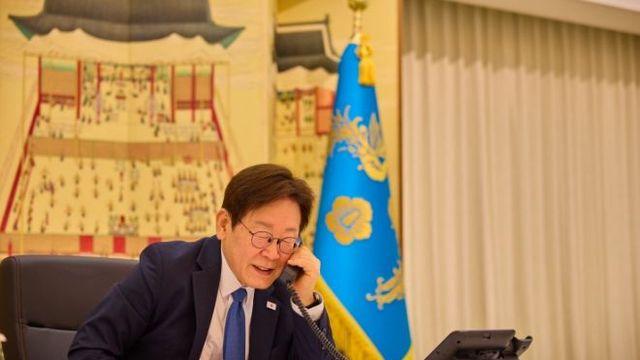이재명 대통령, 라흐몬 타지키스탄 대통령과 첫 통화