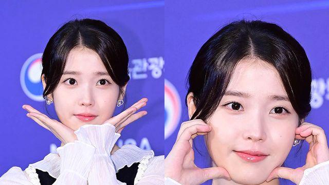 '오늘도 예쁘다' 아이유, 한도 초과 꽃주얼