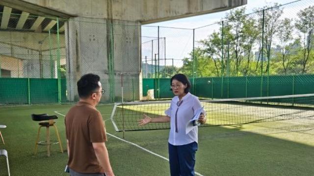 경기도의회 신미숙 의원, 오랜 주민 숙원사업 ‘영천동 족구장 화장실’ 특조금으로 해결