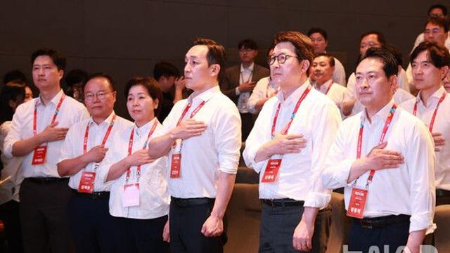 국힘 장동혁 지도부 첫 연찬회…