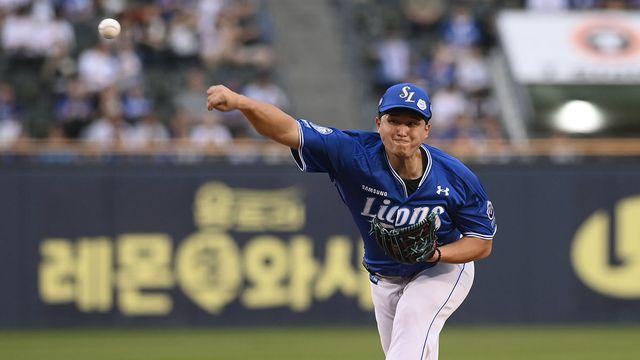 '오승환 첫 은퇴 투어 찬물이라니' 고개 숙인 70억 우완…'3이닝 6실점' 충격 조기 강판→삼성 6연승 실패