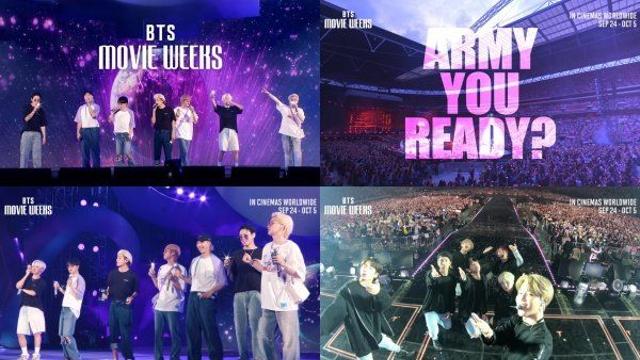 “한달간 방탄소년단 공연 실황 4편 상영”…메가박스 ‘BTS 무비 위크스’ 진행