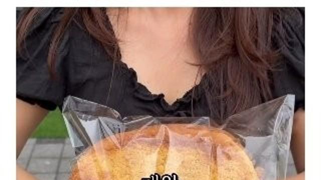 서울 어느 제과잠에 있다는 ㅎㄷㄷ한 맘모스빵 크기