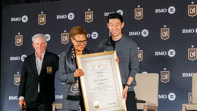 손흥민 ‘LA 명예시민’ 지정… 로스앤젤레스 관광청, ‘축구 여행 가이드’ 공개