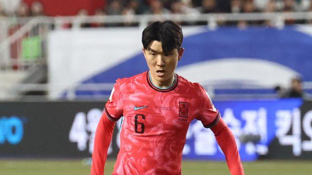 '홍명보호 핵심 주전' 황인범, 미국 원정 합류 무산...서민우 대체발탁