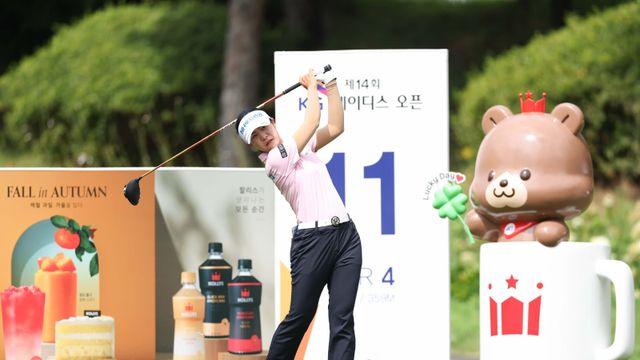 20승에 1승 남겨둔 박민지, KG 레이디스 오픈 1R 상위권...