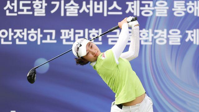 전승희, KPGA 투어 KG 레이디스오픈 첫날 2타 차 단독 1위
