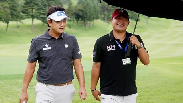박상현, ‘동아회원권그룹 오픈’2R 단독선두…박은신, 이글 잡고 선두에 한 타 뒤져