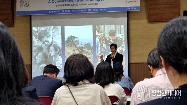 위안부 할머니를 위해 봉사활동 하는 일본인을 보며...